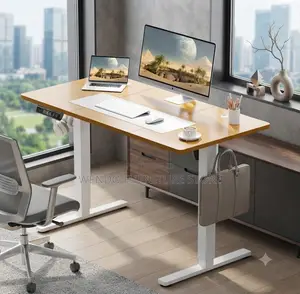 Office Desk; 1.2 Meter Electric Offices and Home Adjustable Desk