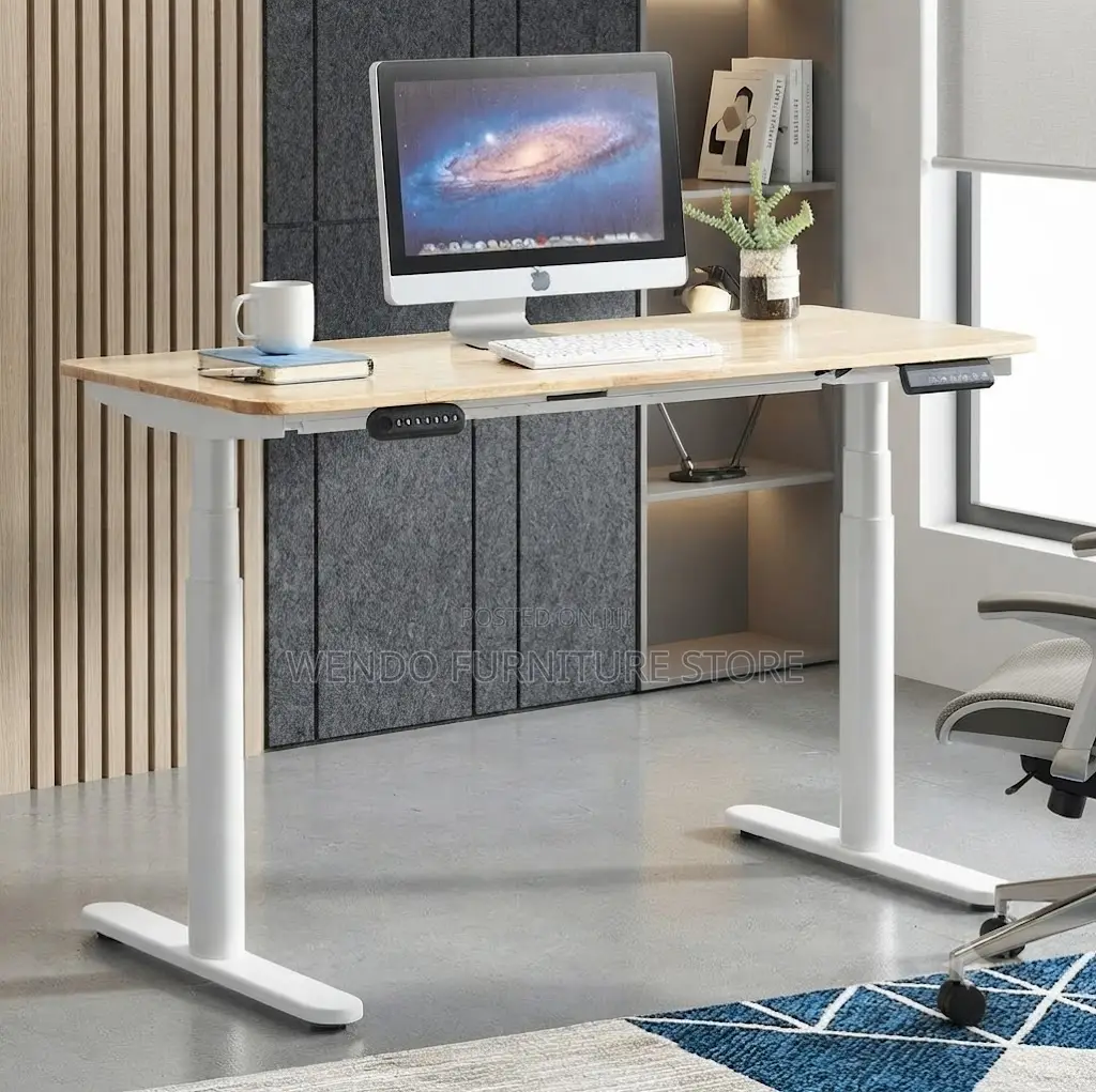 Office Desk; 1.2 Meter Electric Offices and Home Adjustable Desk