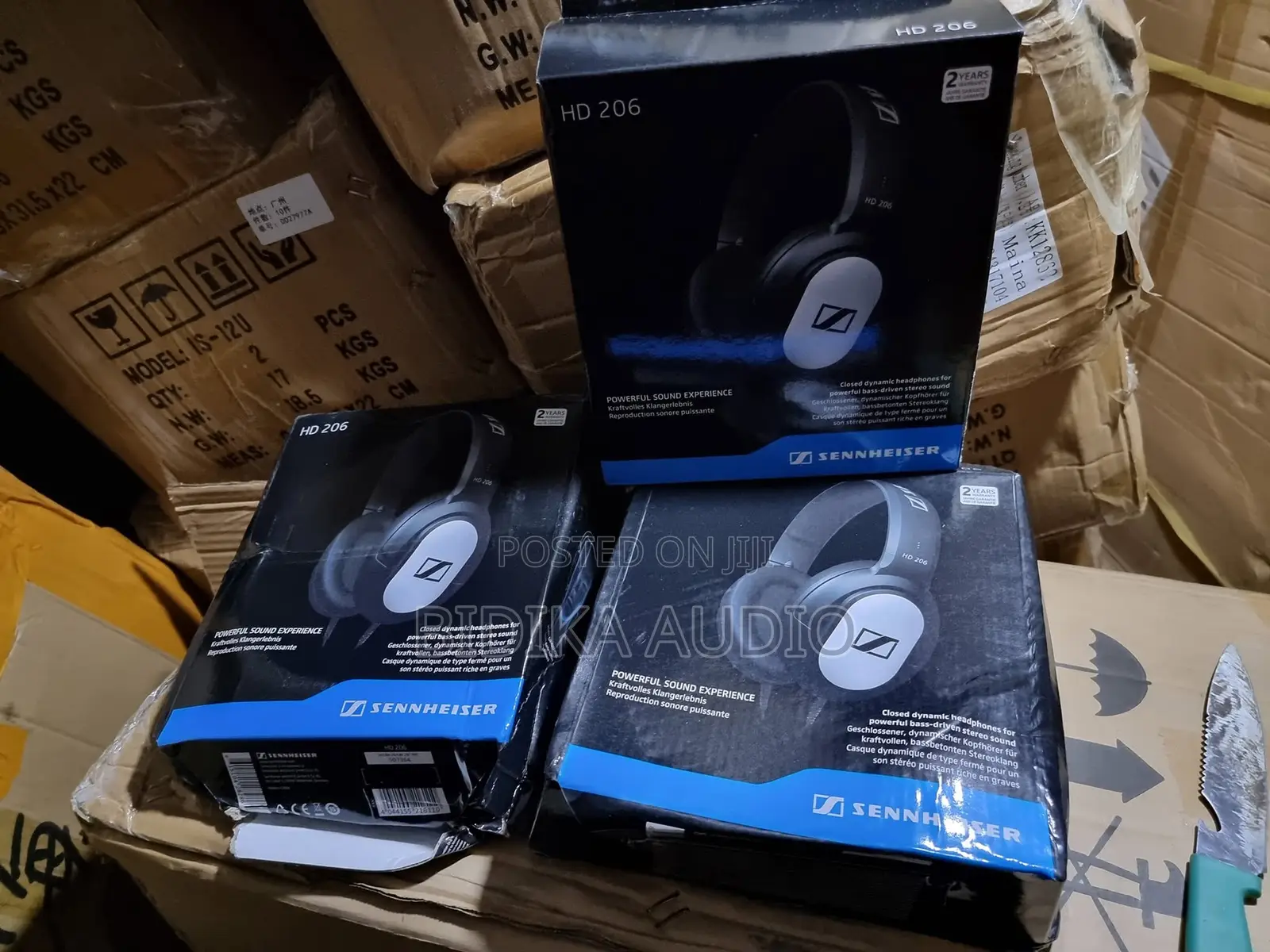 Sennheiser HD 206 Headphones – Premium Studio Sound