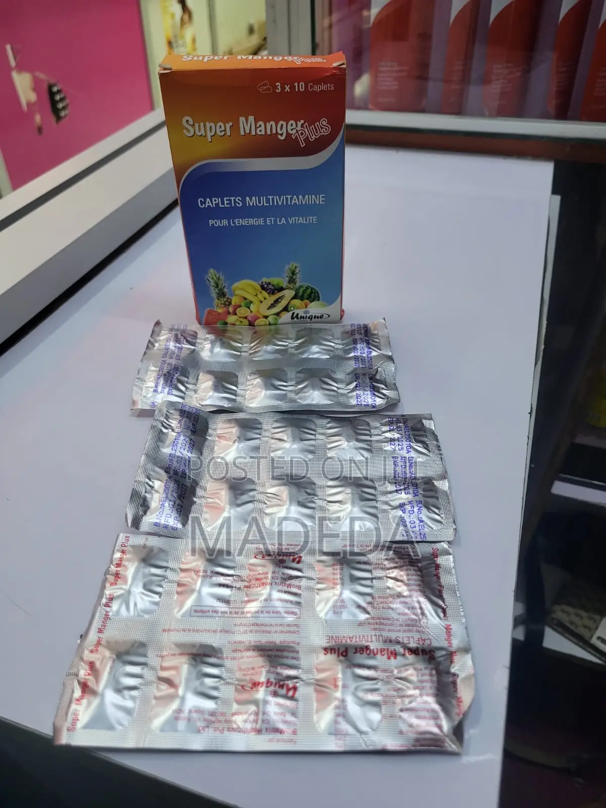 Super Manger Plus Hips Butt Enlargement Weight Gain Tablets 30 Pills