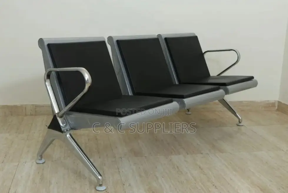 3-Seater Heavy Duty Hall Way Visitors Bench