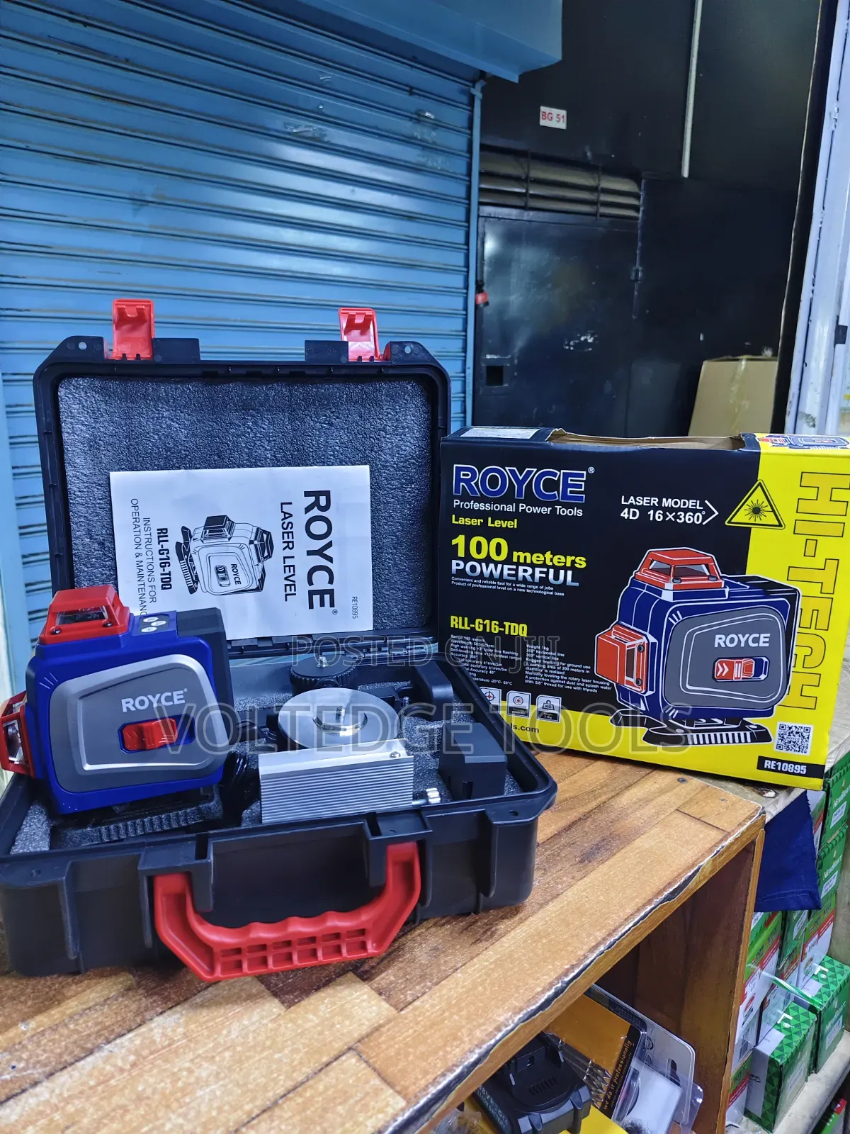 Royce Laser Level-16lines,100m-360°