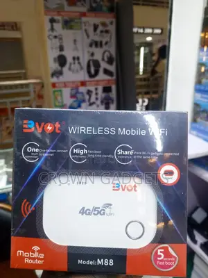 BVOT M88 4g/5g Portable WiFi Router With Type-C Charging