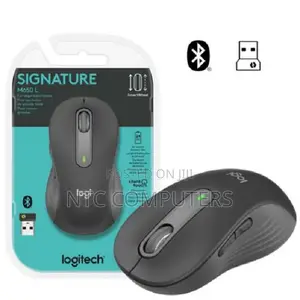 Logitech M650L Signature Wireless Mouse Bluetooth-Right/Left Handed