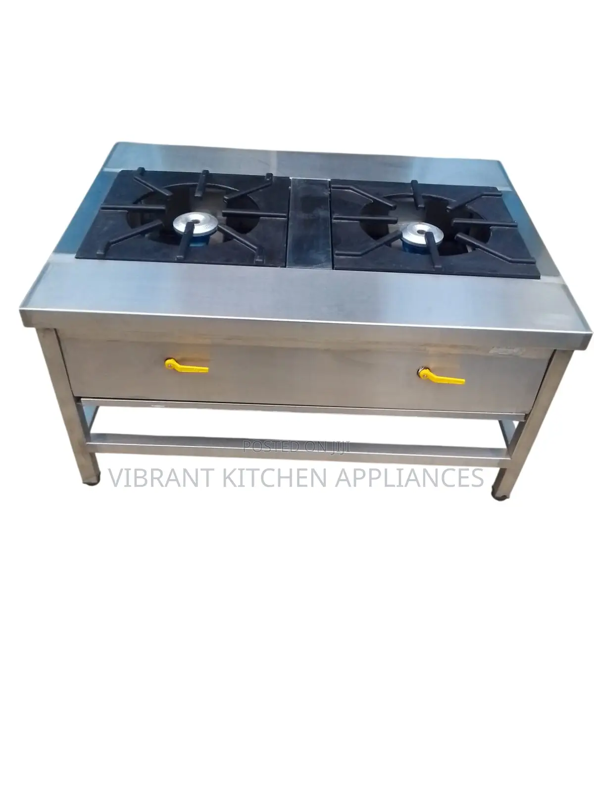 Two Burner Partitioned Cooker