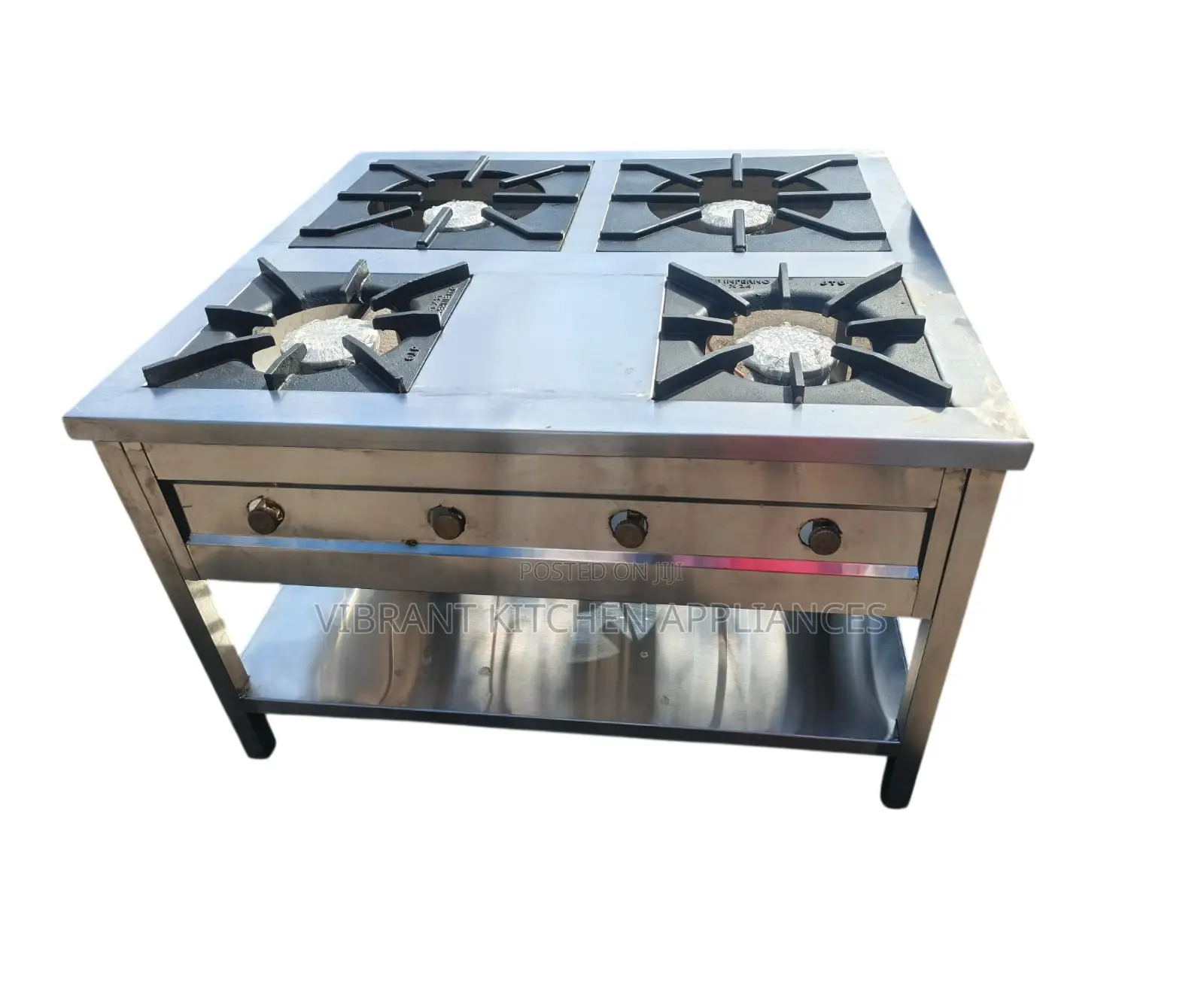 Four Burner Partitioned Cooker