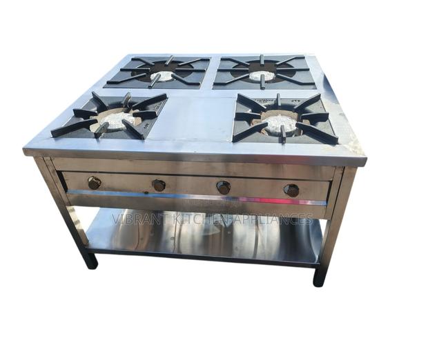 Four Burner Partitioned Cooker - main view