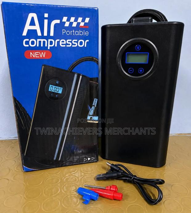 Portable Air Compressor With Digital Display - main view