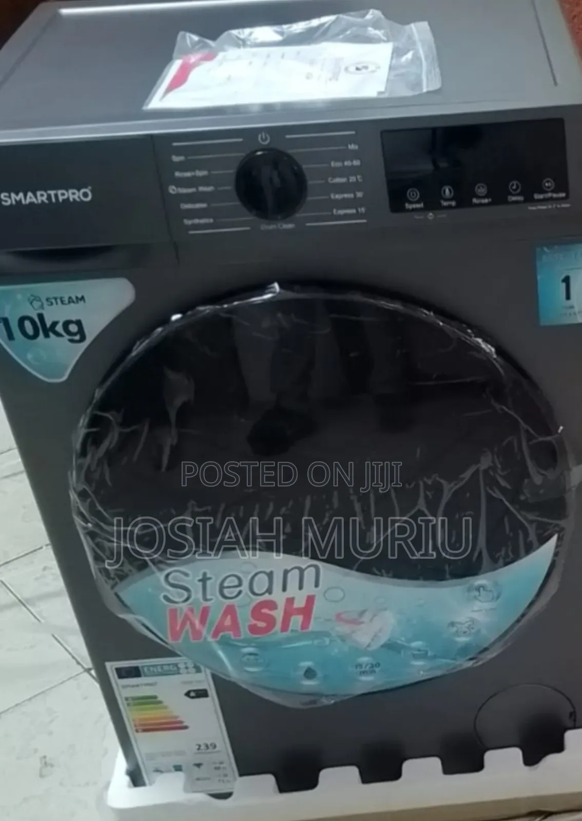 Smart Pro 10kg Front Load Washing Machine