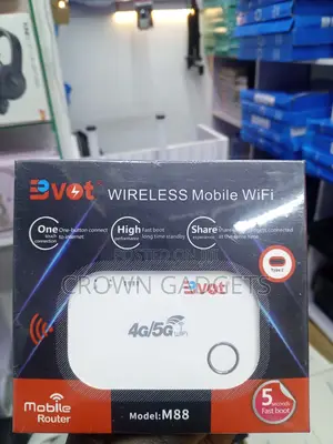 BVOT M88 Pocket WiFi Router for Home, Travel Office