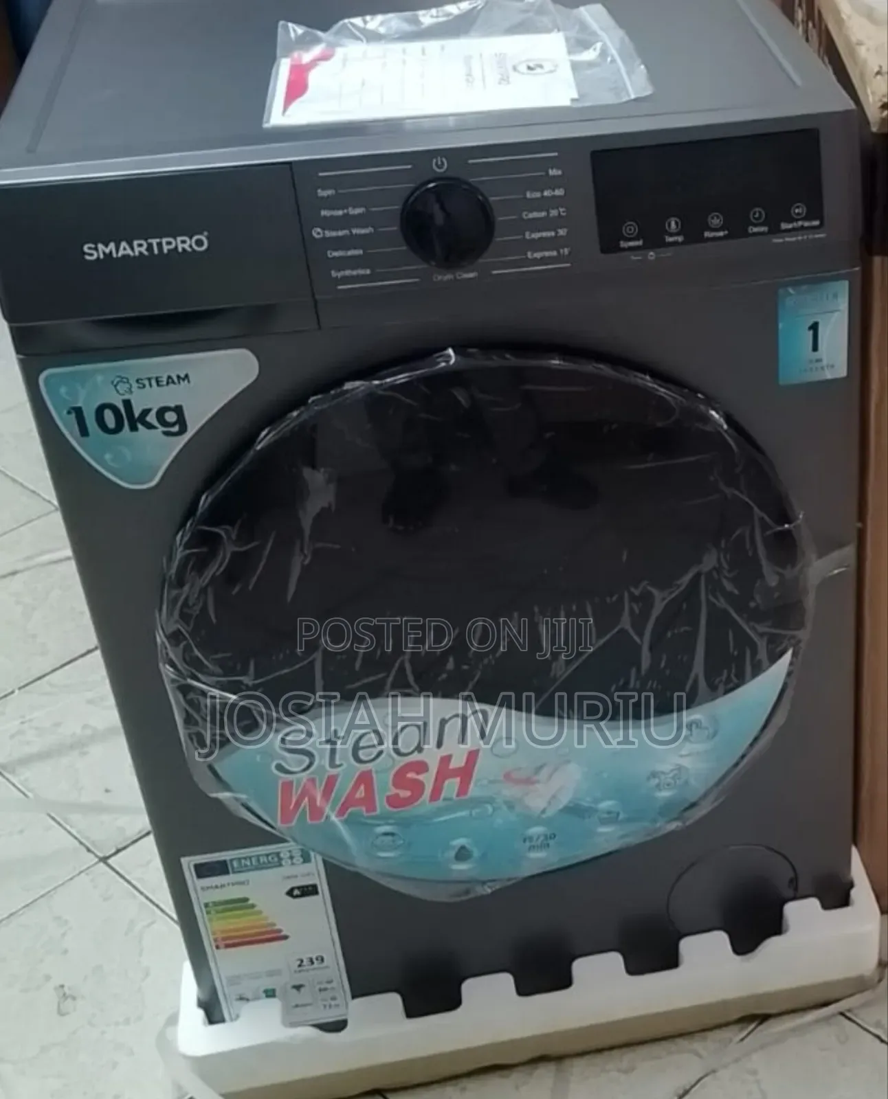 10kg Smart Pro Automatic Front Load Machine