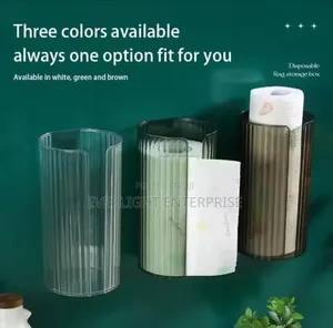 Wall-Mounted Bathroom Tissue Box