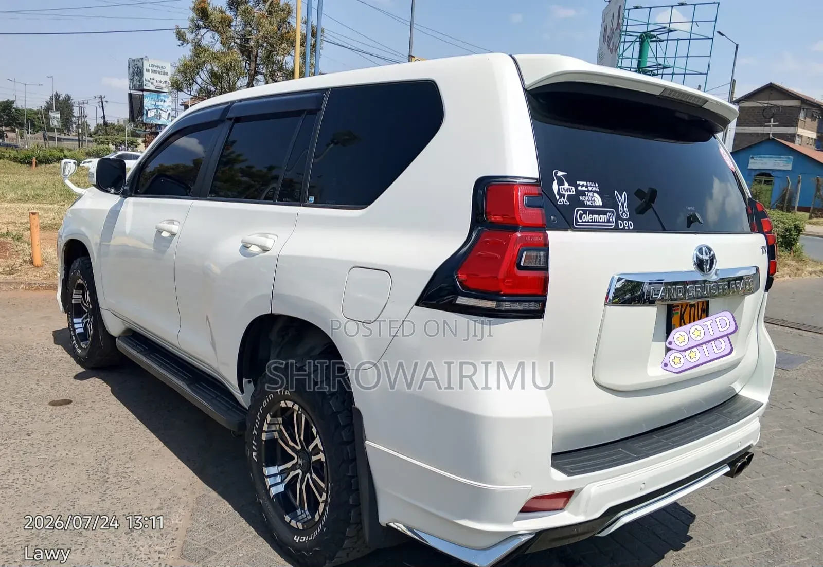Toyota Land Cruiser Prado 2018 Pearl