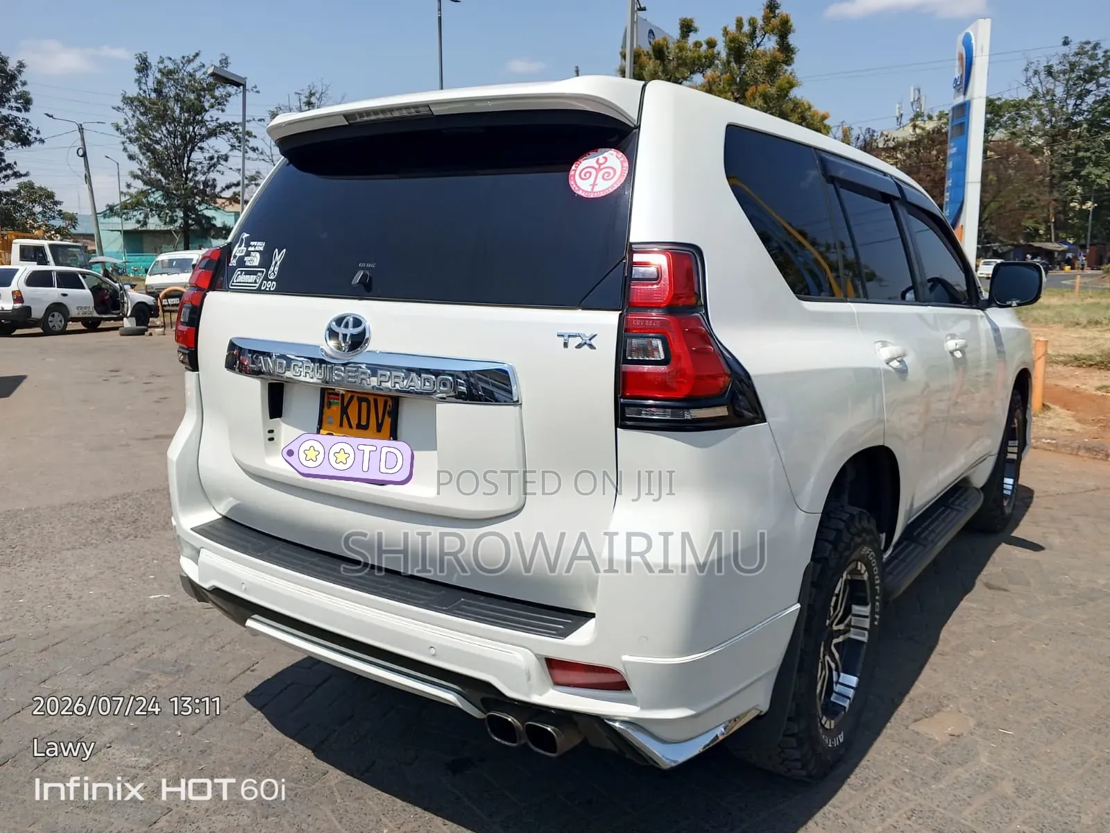Toyota Land Cruiser Prado 2018 Pearl