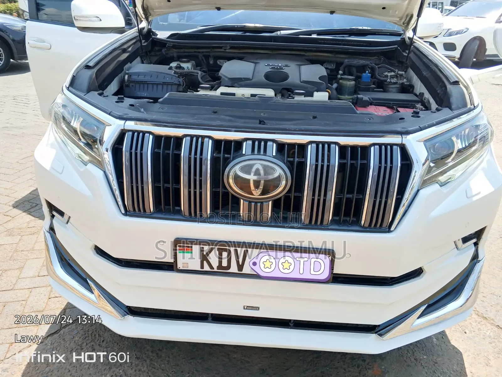 Toyota Land Cruiser Prado 2018 Pearl