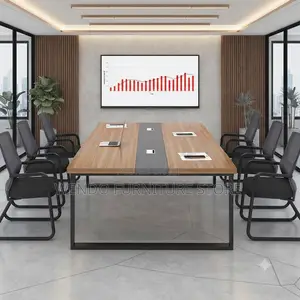 Boardroom Table; 240cm Staff Meeting Boardroom Table