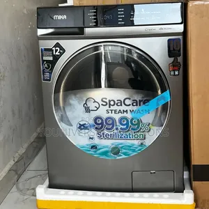Mika Washing Machine 8kg Wash and Spin , INVERTER Motor, Front