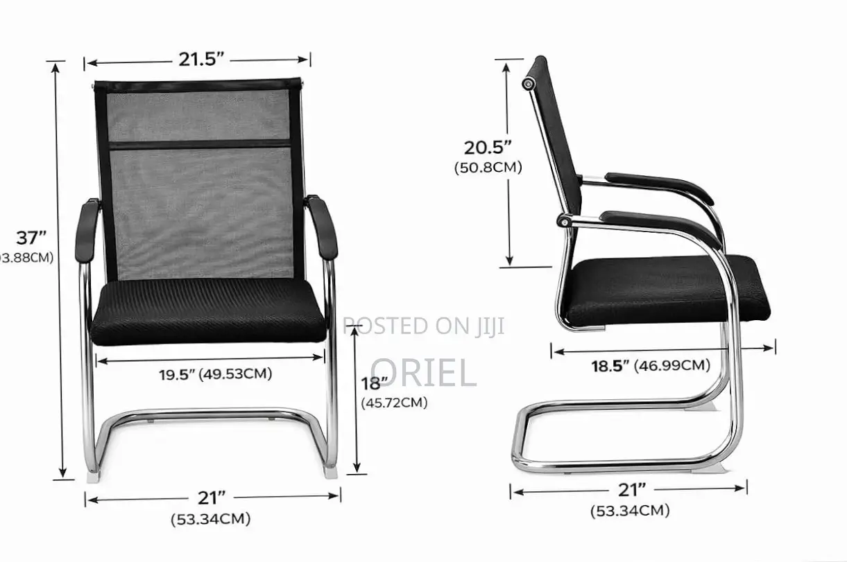 Office Chair : Cantilever Sled Base Office Training Chair
