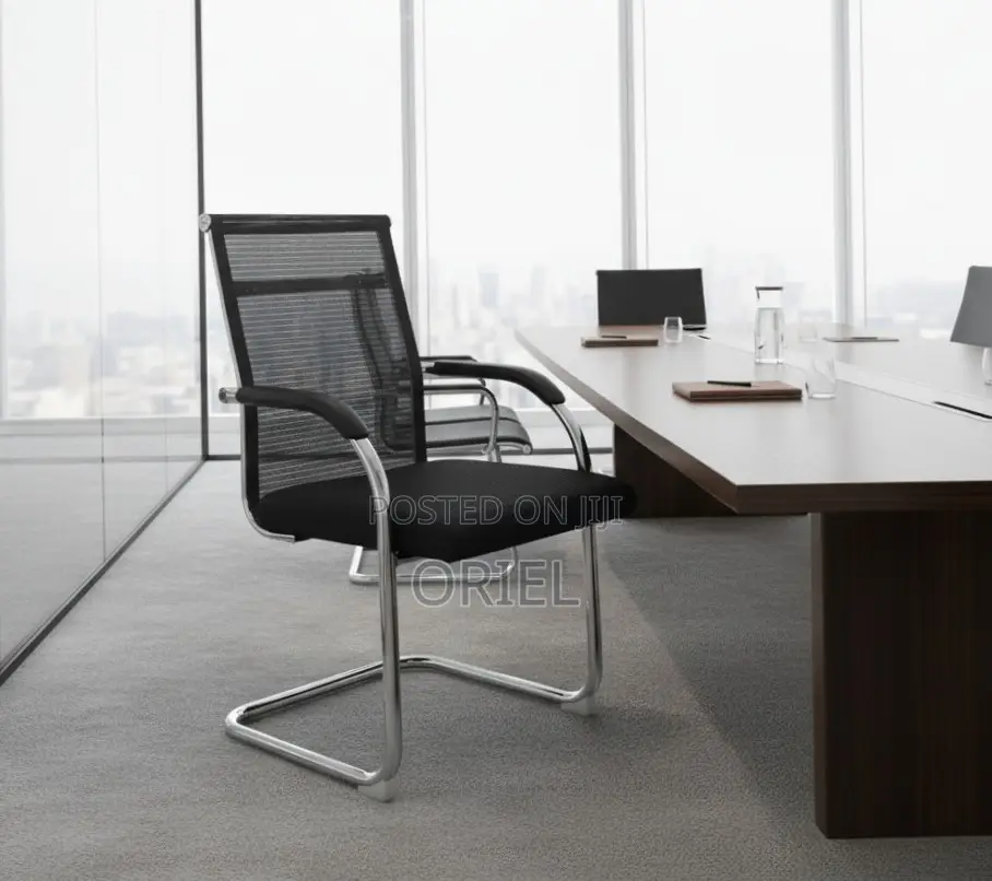 Office Chair : Cantilever Sled Base Office Training Chair
