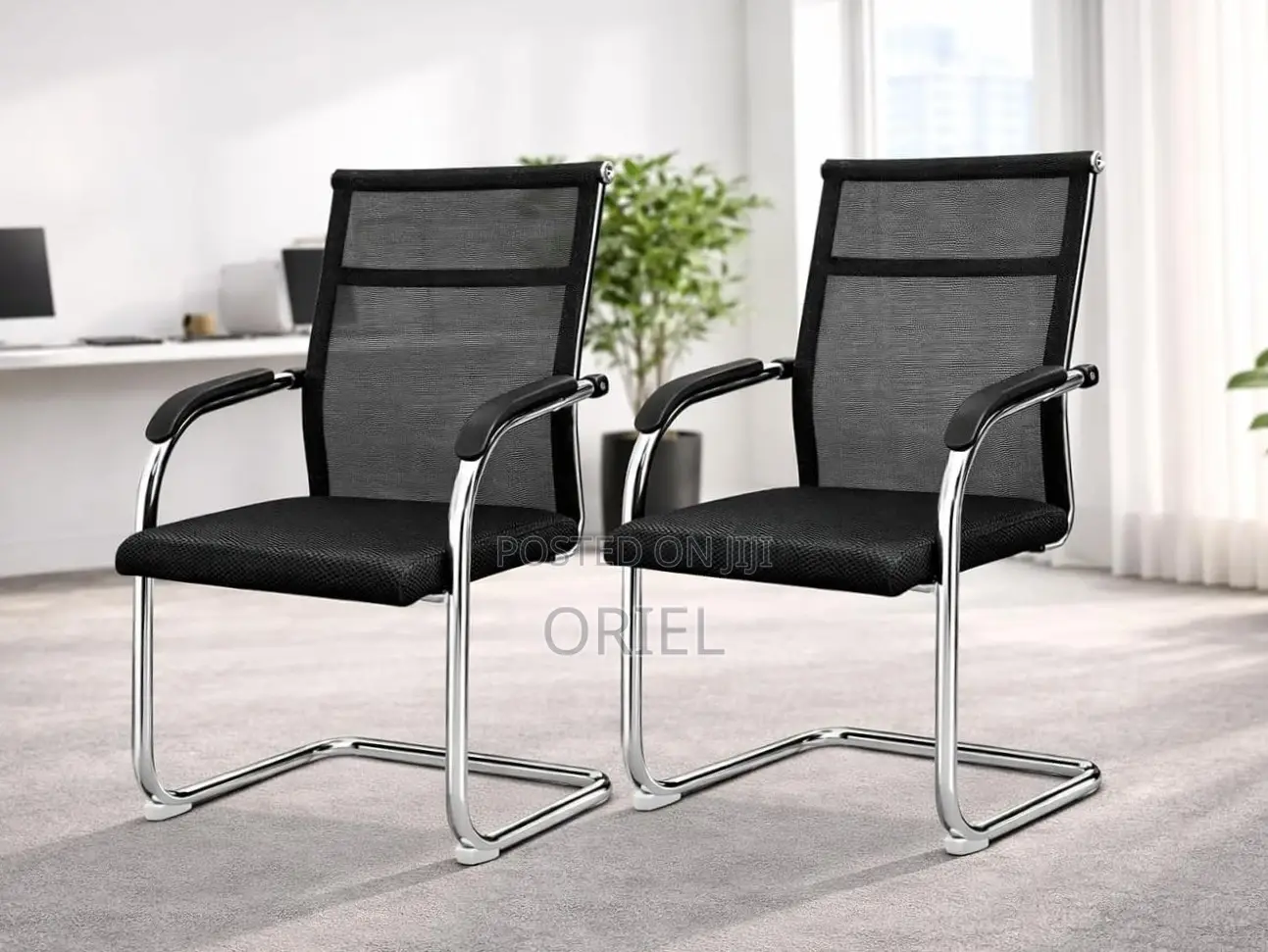 Office Chair : Cantilever Sled Base Office Training Chair