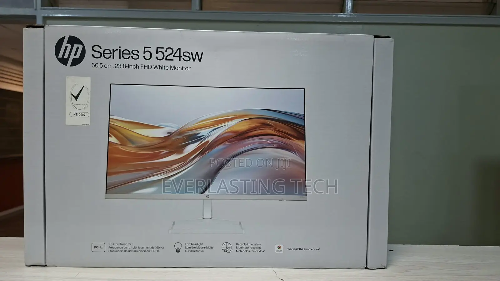 HP Series 5 524sw White 23.8" FHD 100Hz IPS Monitor