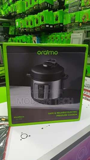 Oraimo KitchNova 6L Smart Cooker – One-Touch Preset Cooking Programs