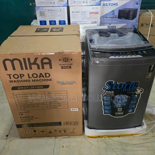 Mika 10kg Fully Automatic Top Load Washing Machine - thumbnail 2