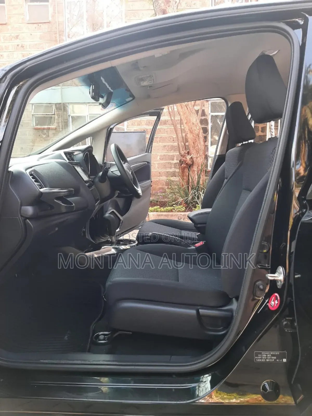 Honda Fit 2019 Black