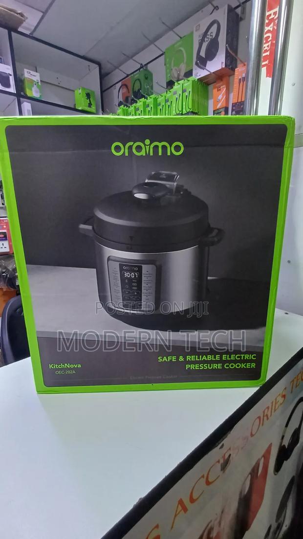 Oraimo KitchNova Electric Pressure Cooker 9L – 1200W High Power
