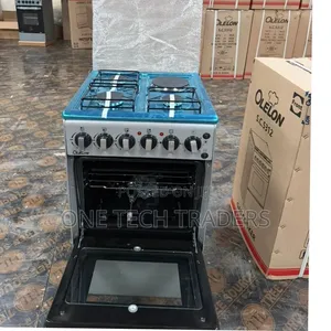 Olelon 50*55 3+1 Standing Cooker (Silver)
