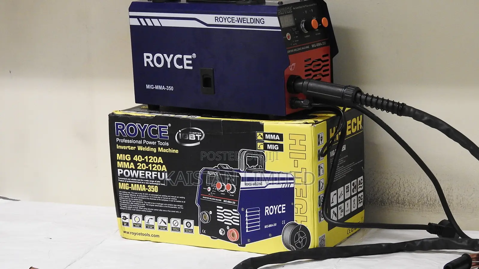 Royce MIG/MMA 350A Dual Function Inverter Welder -Mig Welder