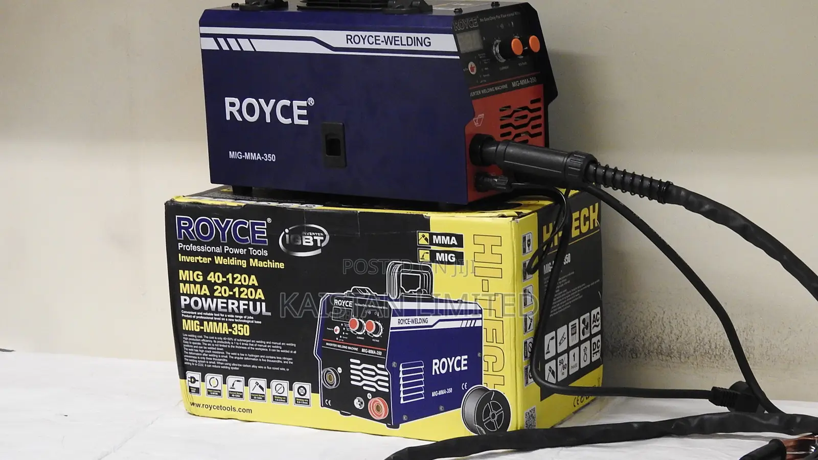 Royce MIG-MMA-350 Inverter Welding Machine – 2-in-1 MIG Arc Welder