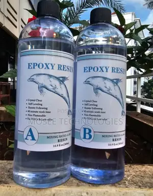 500ml 1:1 Epoxy Resin Kit Crystal Clear High Gloss Casting Resin