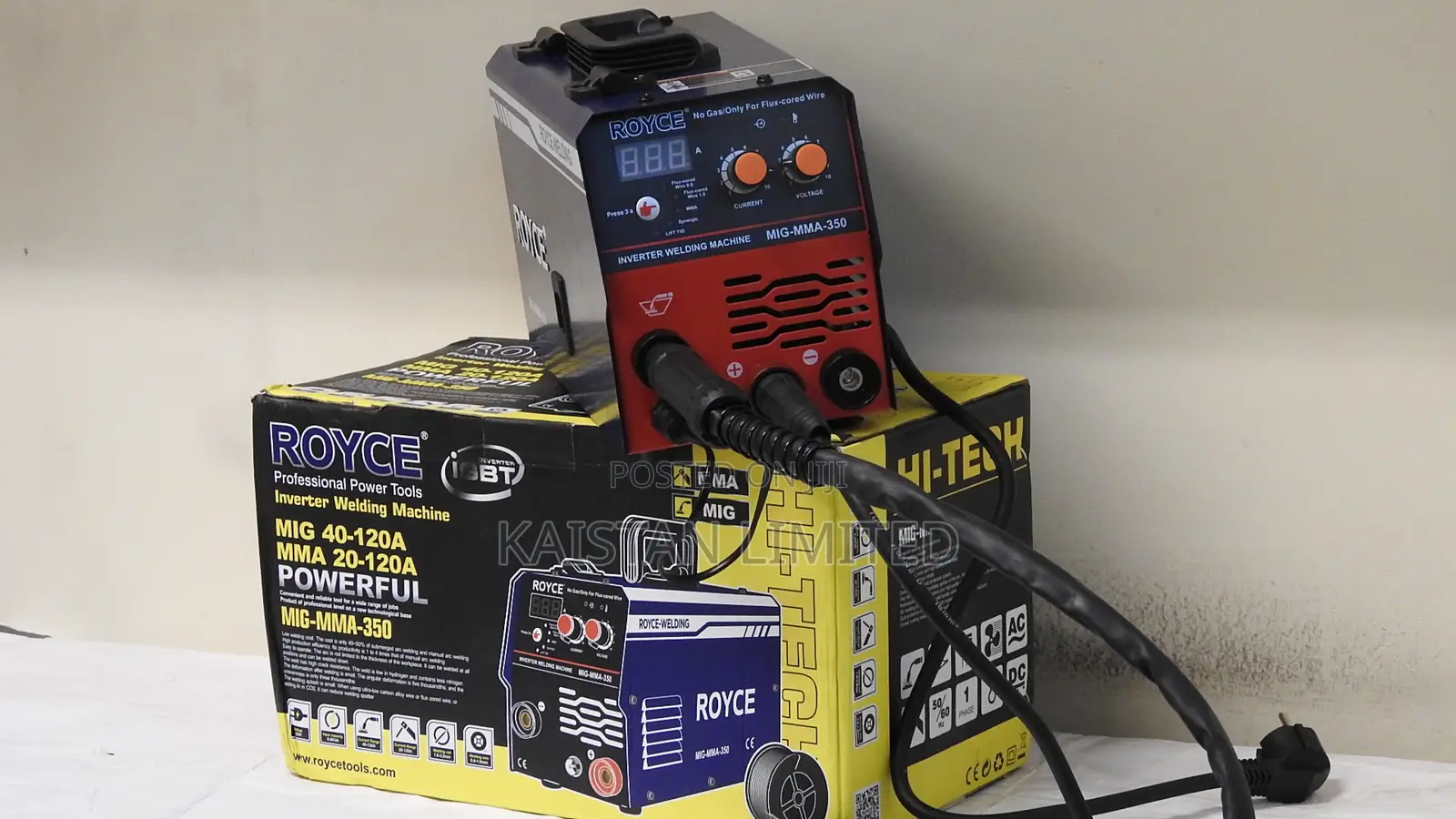Royce MIG-MMA-350 / Stick Arc Welding Machine (350 Amp Inverter