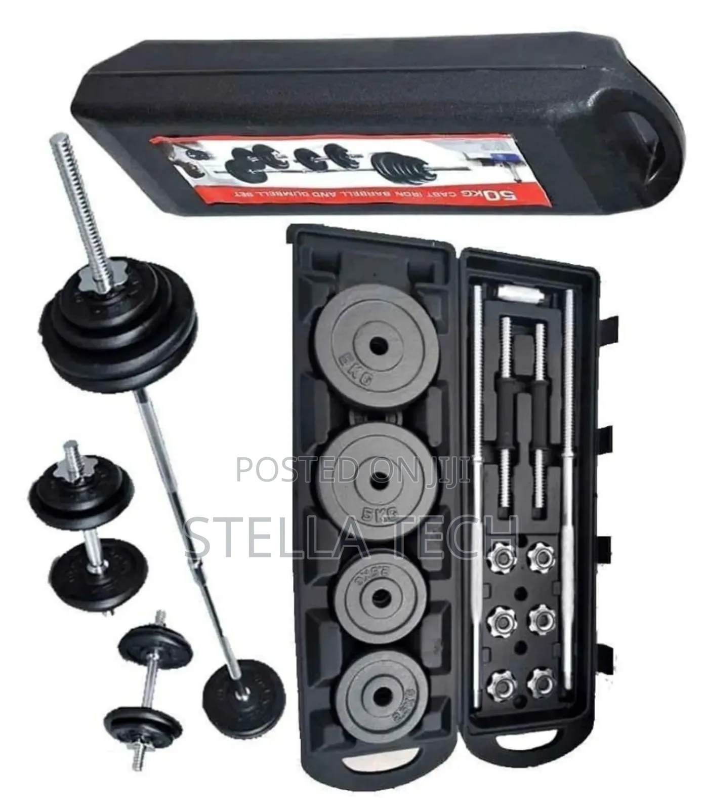 50kgs Chrome Dumbbell With Case