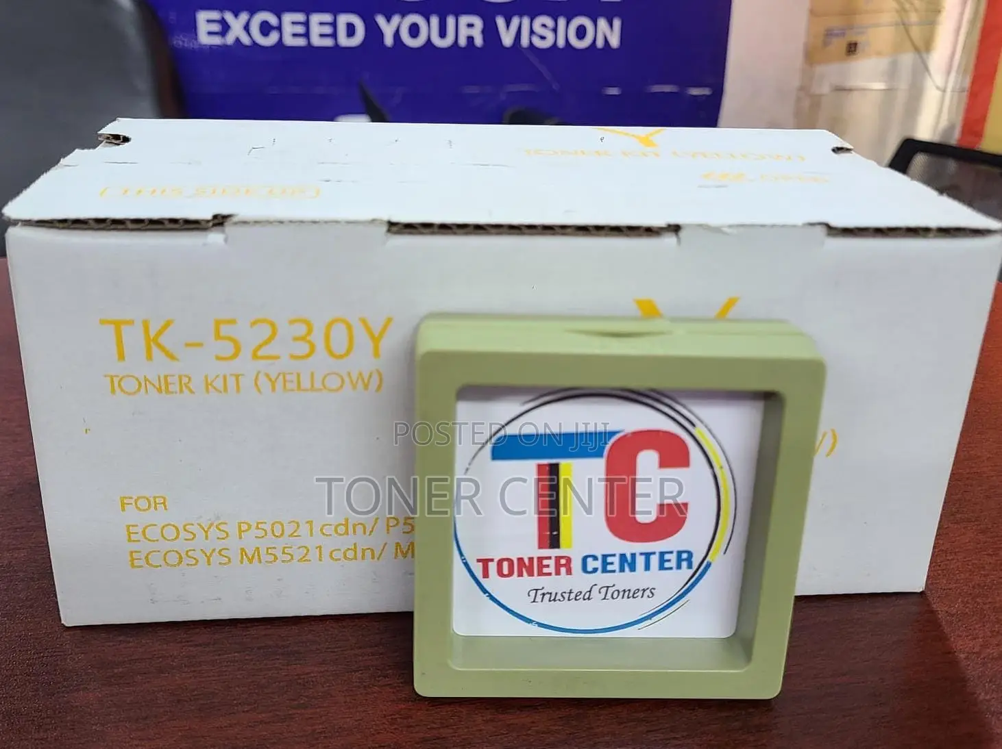 (TK-5230Y) Long-Lasting Kyocera TK-5230 Yellow Toner Cartridge