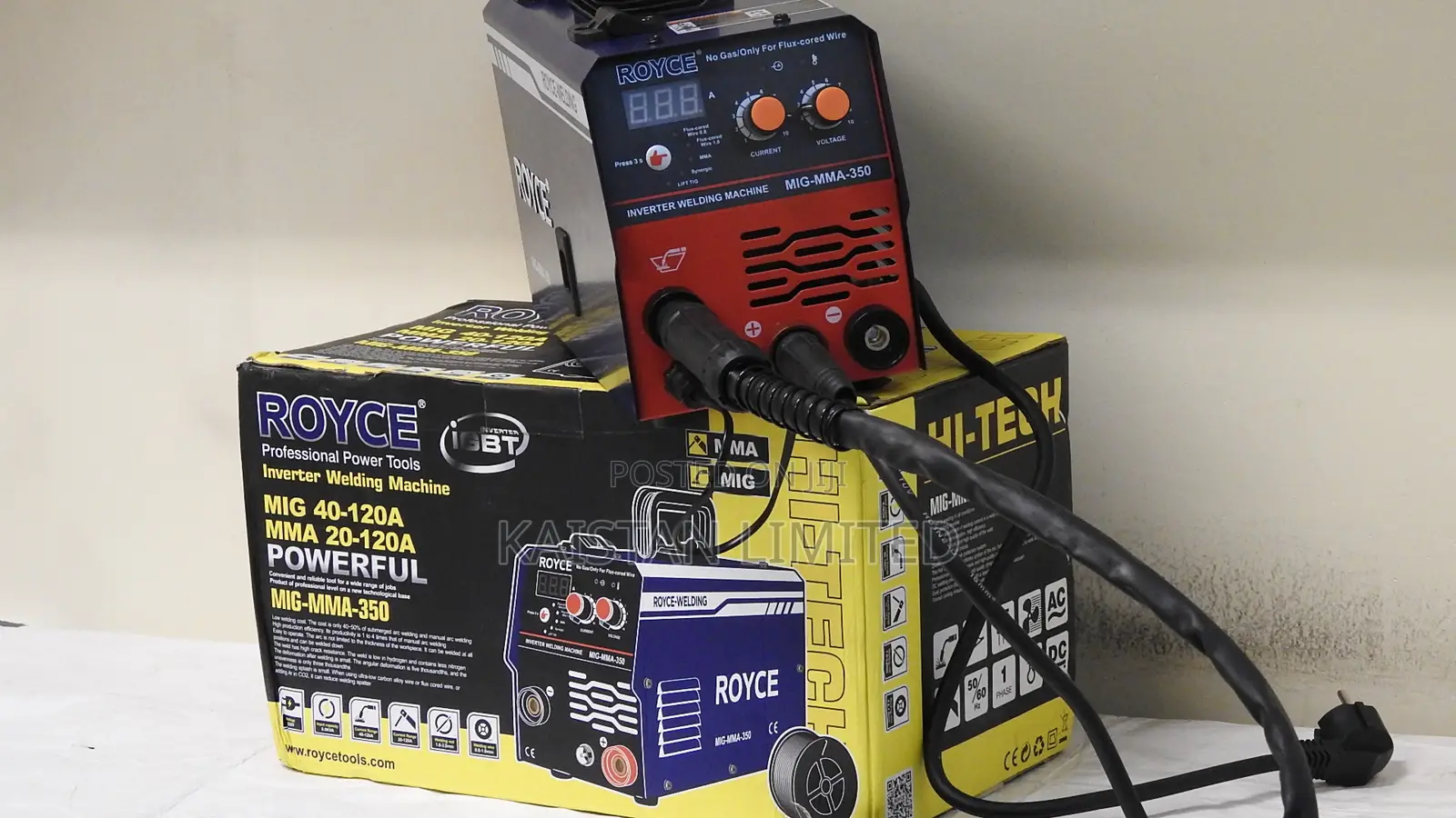 Royce 2-in-1 Inverter Welder MIG-MMA-350A Dual Process Welding