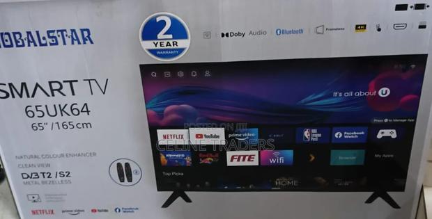 Globalstar 65 Inch Frameless Smart TV