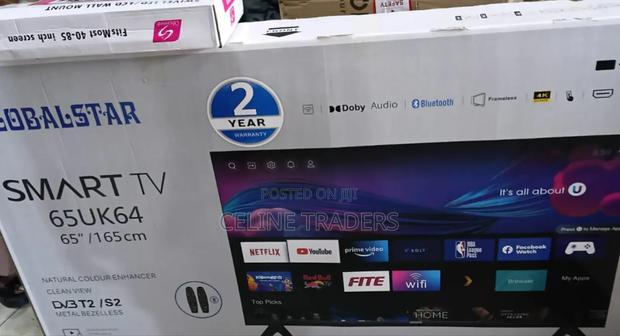 Globalstar 65 Inch Frameless Smart TV - thumbnail 2