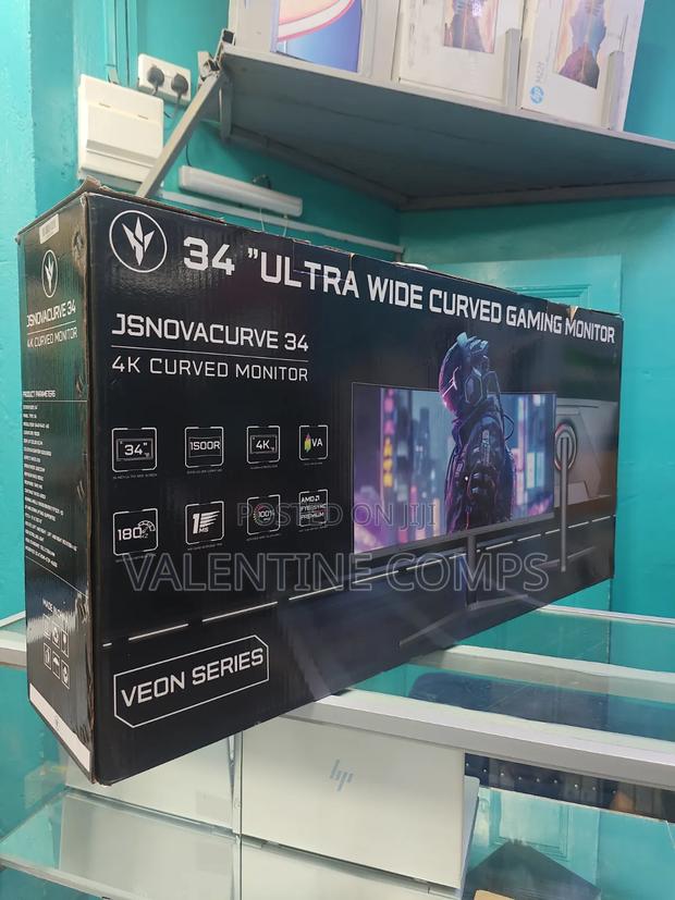 Jsnova 34 Inches Curved - thumbnail 3