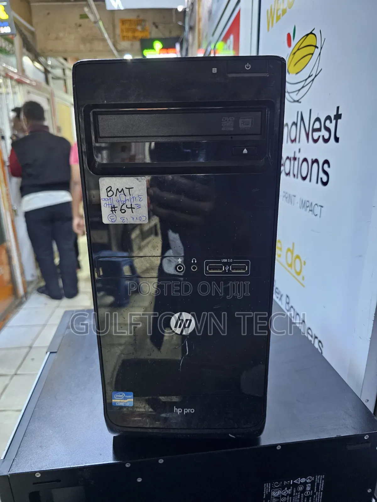 Desktop Computer HP ProDesk 400 4GB Intel Core i3 HDD 500GB