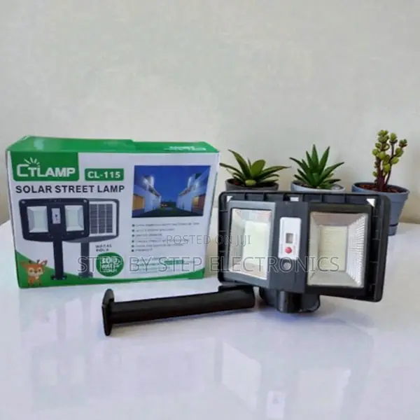 CTLamp 300W Landscape Lighting Waterproof Solar Street Light