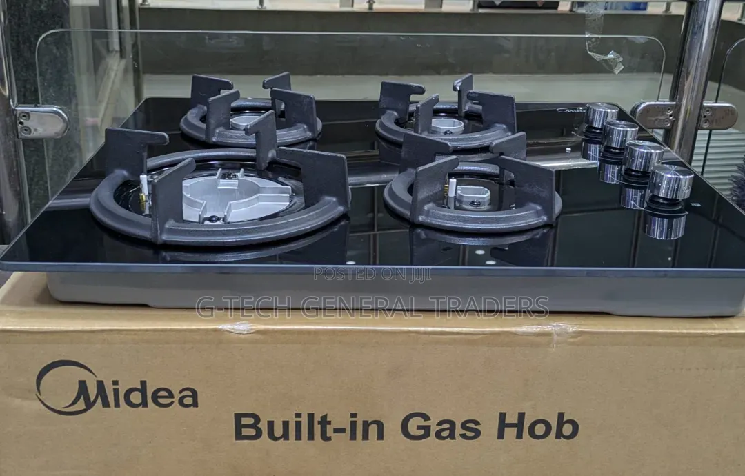 Midea 60cm SS Gas Hob Inbuilt Cooker(1 Year Warranty)
