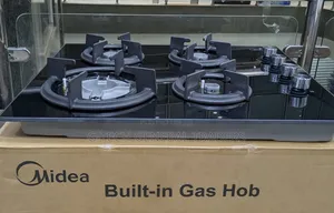 Midea 60cm SS Gas Hob Inbuilt Cooker(1 Year Warranty)