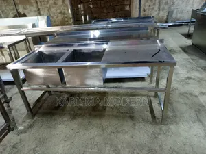 Commercial Double Bowl Sink