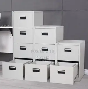 Office Cabinet : Modern 4-Drawer Vertical Office Steel Filing Cabinet