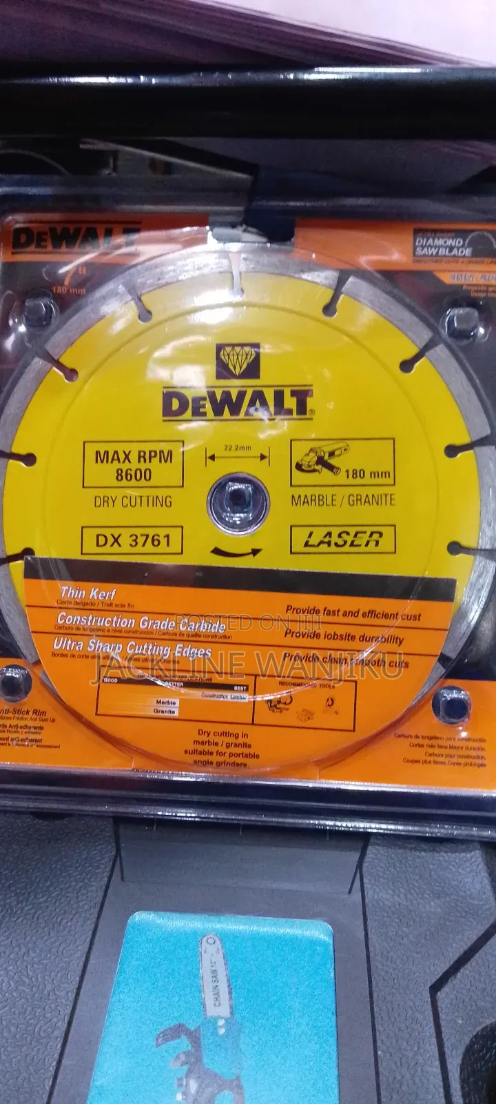 Most Reliable Brand New 7" DeWalt Sharp Diamond Circular Saw Blade
