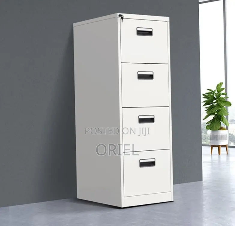 Office Cabinet : Modern 4-Drawer Vertical Office Steel Filing Cabinet