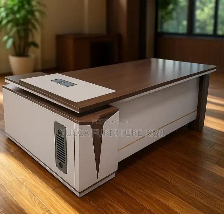 Office Desk; 1.6M Executive L-Shaped Office Desk