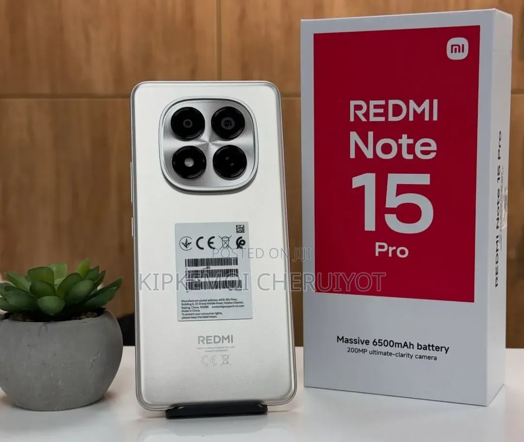 New Xiaomi Redmi Note 15 Pro 512 GB Black